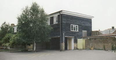 Wood/needlework building